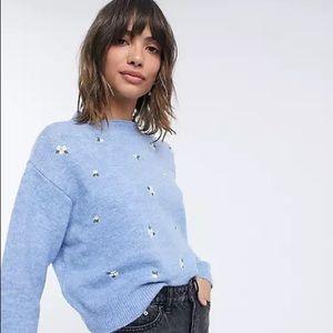 MNG (Mango) cropped Sweater